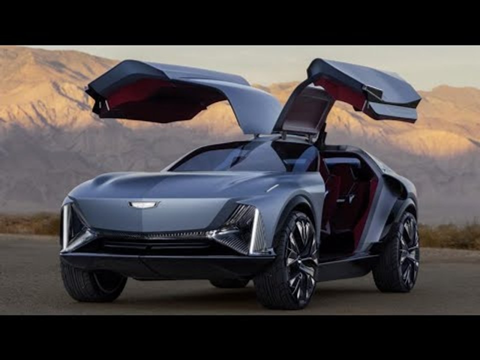 Cadillac elevated velocity: elektro-crossover-studie mit flügeltüren