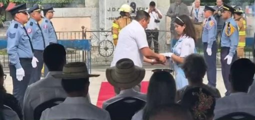 Realizan ceremonia de cremación de banderas en Veraguas