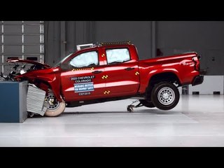 2025 Chevrolet Colorado Pickup im IIHS-Crashtest – Schwächen beim Insassenschutz?