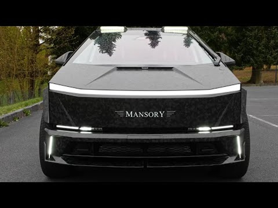 2025 MANSORY Elongation &  Elongation EVO auf Tesla Cybertruck-Basis
