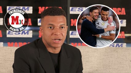 Xabi Alonso y el papel que ha forjado en el Real Madrid de acuerdo con Mbappé; así lo comparte con MARCA