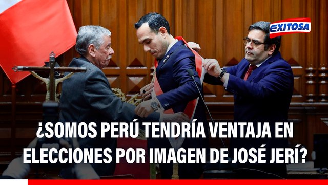 José Jerí y Somos Perú: ¿Partido tendría ventaja en elecciones 2026 por imagen del presidente?