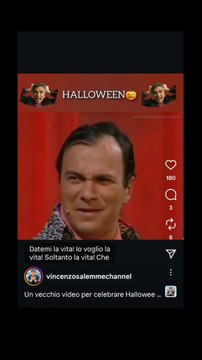Vincenzo Salemme halloween