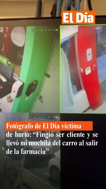 Fotógrafo de El Día víctima de hurto: “Fingió ser cliente y se llevó mi mochila del carro al salir de la farmacia”