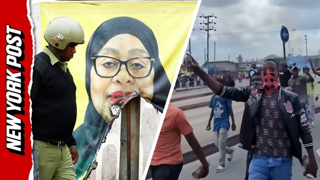 Security forces deployed after violent election protests in Tanzania spill into neighboring Kenya