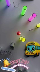 Wheels on the bus - Marble Music 3D