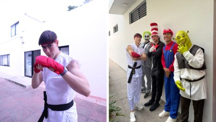 Jugadores de Chivas sorprenden con sus disfraces de Halloween desde Shrek hasta Mario Bross