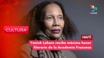 Yanick Lahens gana Gran Premio de Novela 2025 CULTURA EDICIÓN CENTRAL 31-10-2025