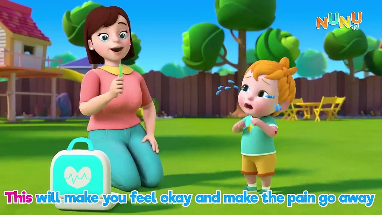 Boo Boo Song + More Nursery Rhymes _ Kids Songs _ Stay Calm _ Feel Better _ NuNu Tv