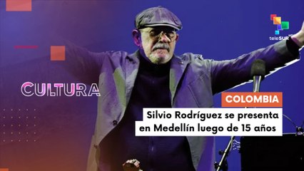 Silvio Rodríguez se presentó en Medellín, Colombia CULTURA TE LO CUENTO 31-10-2025