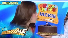 Jackie, birthday wish ang magkaroon ng HAPPY HEART | It’s Showtime