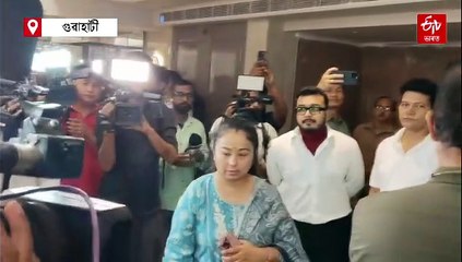 টীম ৰৈ ৰৈ বিনালেৰ সৈতে বুকুত সাহস বান্ধি ছবিগৃহত জুবিন পত্নী গৰিমা