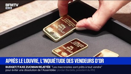 Face à la hausse du prix de l'or et aux récents vols, l'inquiétude monte chez les vendeurs