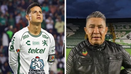 Nacho Ambriz revela cuál es la situación de James Rodríguez y su futuro en León
