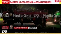 പാലക്കാട് പരിശോധനയ്ക്കിടെ പൊലീസ് വാഹനം ഇടിച്ച് നിർത്താതെ പോയ ലോറി കസ്റ്റഡിയിൽ