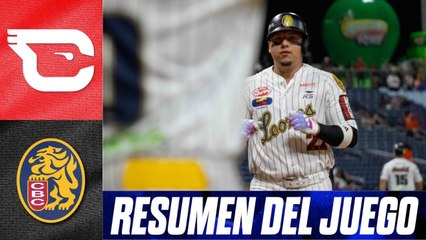 Resumen del juego Cardenales de Lara vs Leones del Caracas | 31 de octubre de 2025