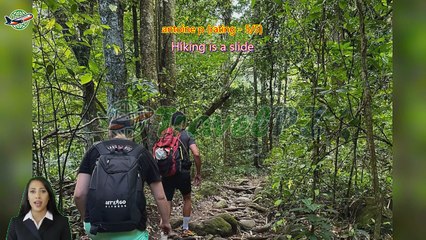 Glide into adventure: Hiking and natural slides
