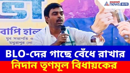 'ভোটার তালিকা থেকে নাম বাদ গেলে BLO-দের গাছে বেঁধে রাখবেন', দলীয় কর্মীদের নিদান তৃণমূল বিধায়কের