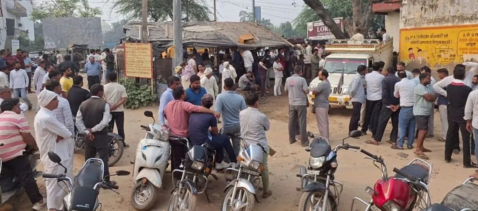 तिजारा में सड़क हादसा: दो युवकों की दर्दनाक मौत...