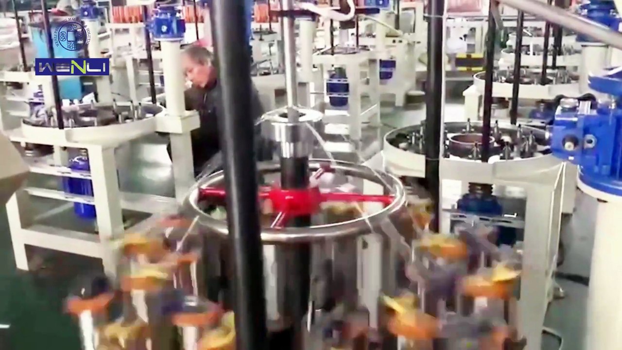 Watch our High-Speed Wire Braiding Machine in action! ⚙️
