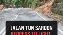 Jalan Tun Sardon reopens to light traffic after eight-day closure