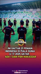 Ini Daftar 21 Pemain Indonesia di Piala Dunia U-17 2025 Qatar,  Ada 1 dari PSM Makassar