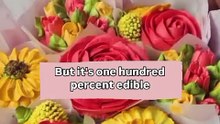 Floral cupcakes that look like real bouquets 🌸🧁 A blooming business idea anyone can start from home! Follow Craftly for more creative business ideas. #CupcakeBouquet #SmallBusinessIdeas #BakingBusiness #Craftly #DIYBusiness Reacts | DIY videos | crafts