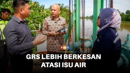 GRS lebih berkesan atasi isu air berbanding Warisan, kata Armizan