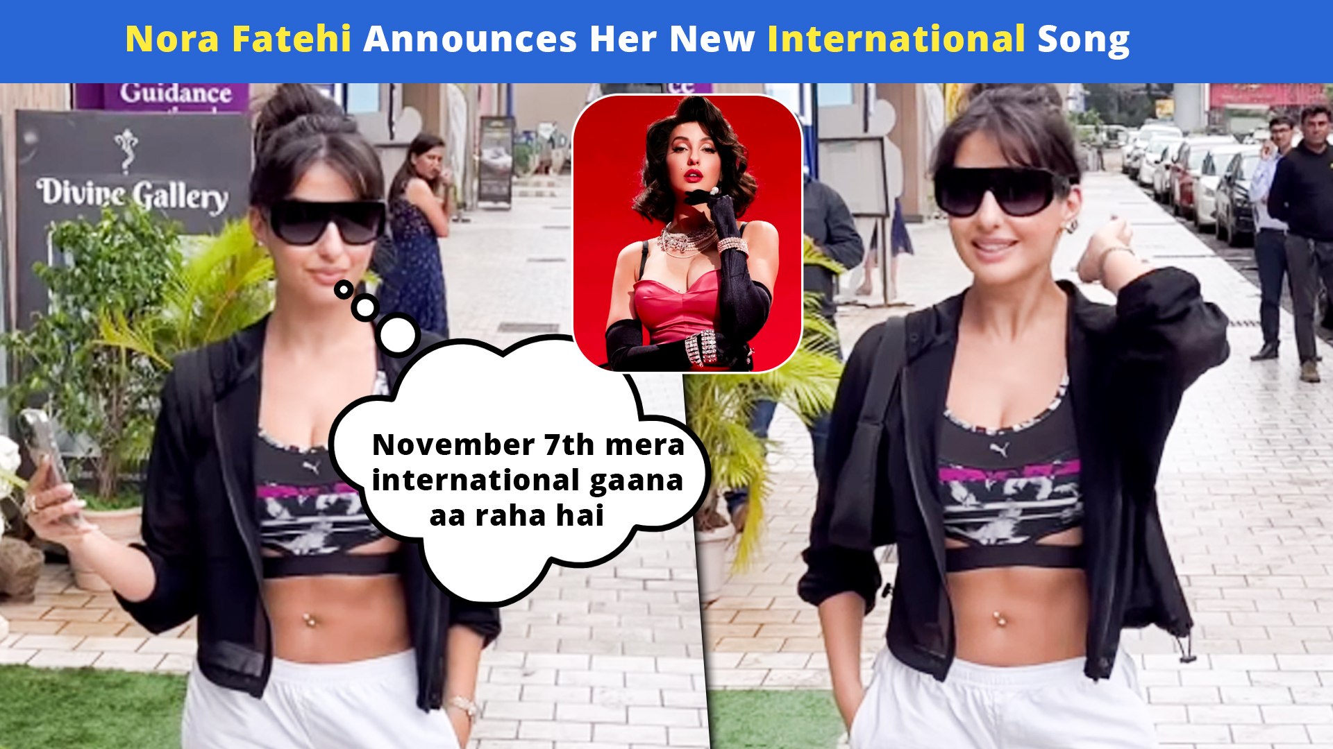 ⁣Nora Fatehi Reveals Release Date Of Her Upcoming International Song | Watch