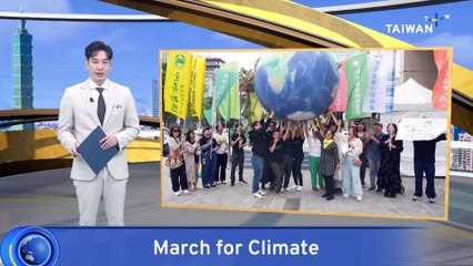 Nation’s Largest Climate March Rallies Over 100 Groups in Taipei