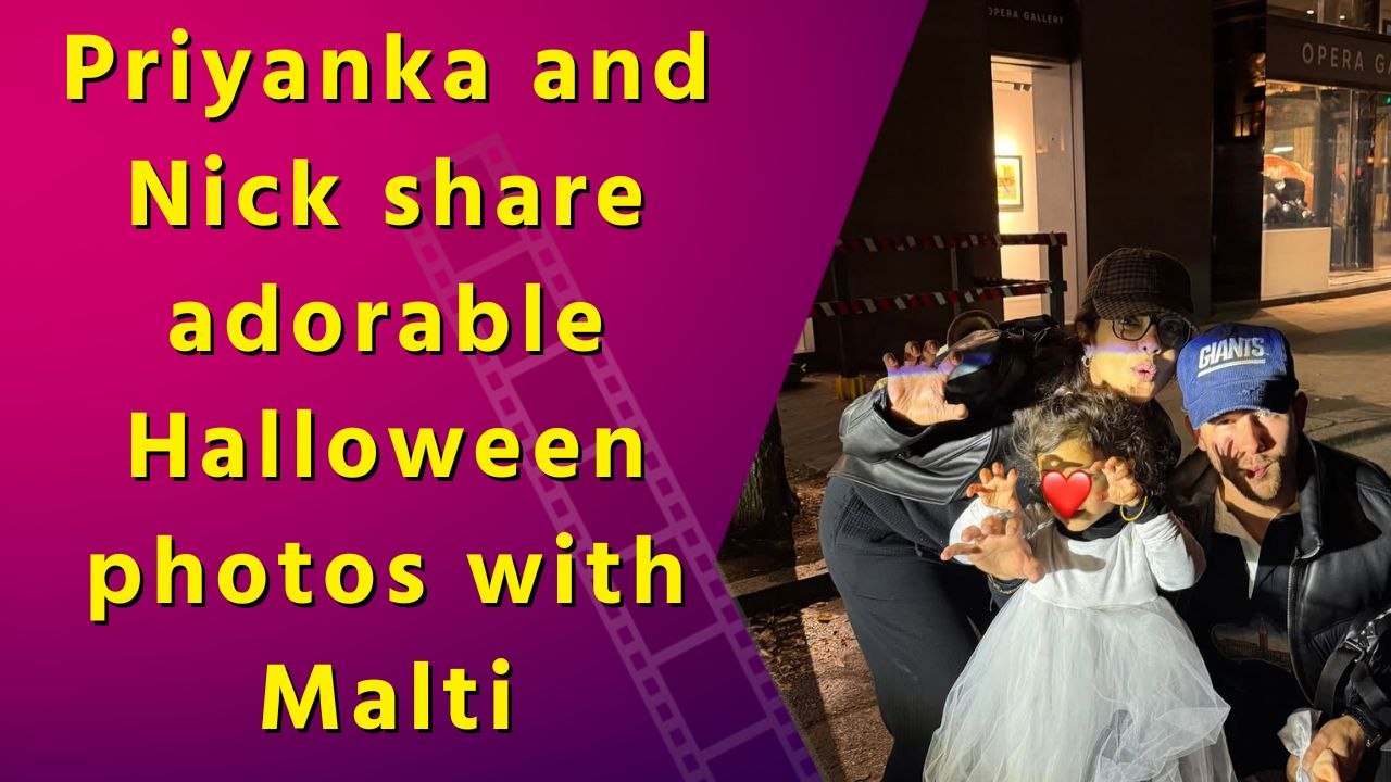 Priyanka Chopra enjoys Halloween with husband Nick Jonas & their Ghost Princess Malti Marie