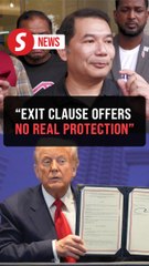 Exit clause in US-Malaysia trade deal not a real safeguard, says Rafizi