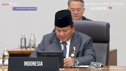 [FULL] Pidato Presiden Prabowo di KTT APEC Sesi Pertama: Singgung Korupsi hingga Narkoba!