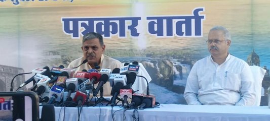 स्वयंसेवक संघ के सर संघ कार्यवाह दत्तात्रेय होसबोले की पत्रकारवार्ता