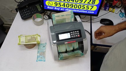 💸 Best Cash Counting Machine with Fake Currency Detector Dealers for Shamli, Uttar Pradesh (From Delhi) | AKS Automation 💸