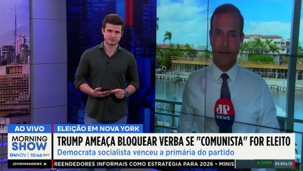 Trump AMEAÇA CORTAR VERBA de NY se “comunista” Mamdani VENCER ELEIÇÃO; SAIBA MAIS
