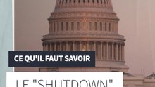 Shutdown aux Etats-Unis : ce qu'il faut savoir