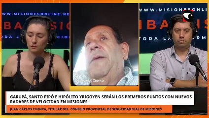 Garupá, Santo Pipó e Hipólito Yrigoyen serán los primeros puntos con nuevos radares de velocidad