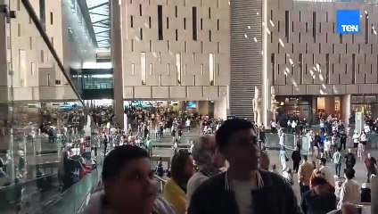 إقبال كبير على المتحف المصري الكبير في أول ايامه