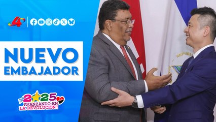 Relaciones bilaterales: Nicaragua 🇳🇮 recibe a nuevo Embajador de China 🇨🇳✅