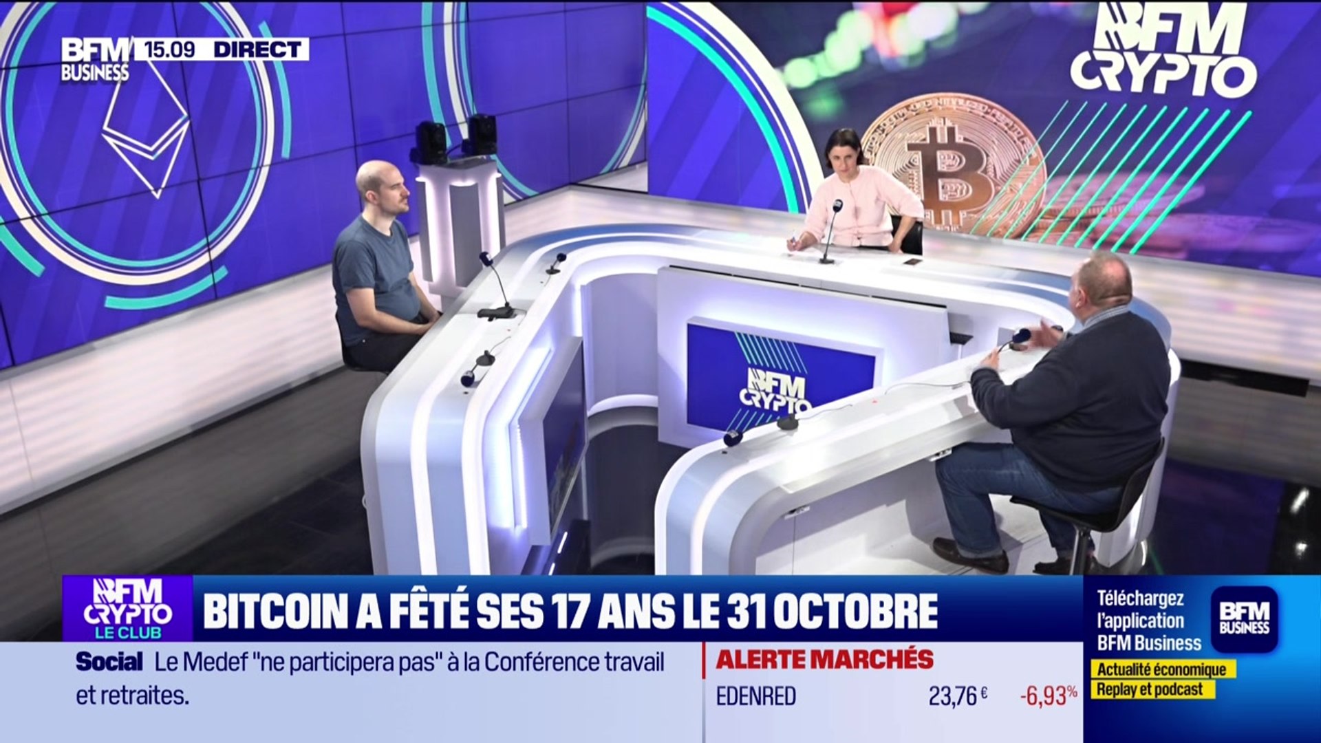 BFM Crypto, le Club : Bitcoin a fêté ses 17 ans le 31 octobre - 04/11