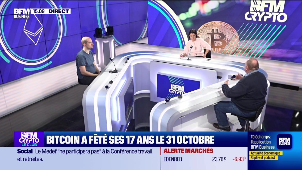 BFM Crypto, le Club : Bitcoin a fêté ses 17 ans le 31 octobre - 04/11