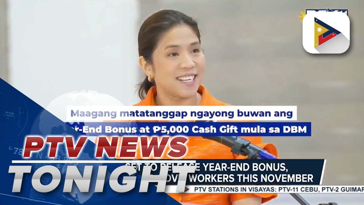 DBM set to release year-end bonus and P5-K cash gift to gov’t workers this November