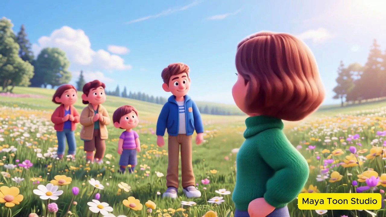A Family Picnic Adventure Full Story  Fun English Cartoon Animation  Outdoor Family Fun