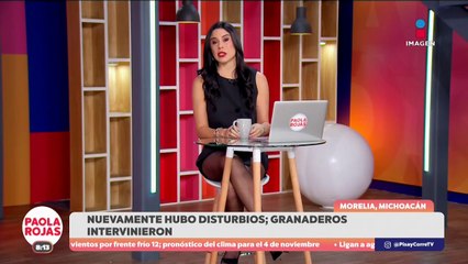 Granaderos reprimen marcha estudiantil en Michoacán | DPC con Paola Rojas