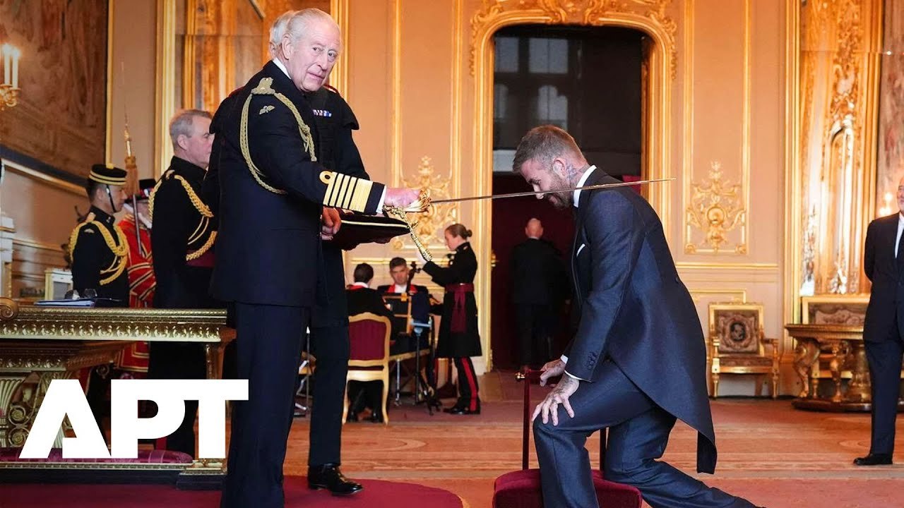 David Beckham Knighted by King Charles – "Could Never Have Imagined This, Very Proud Moment" | APT