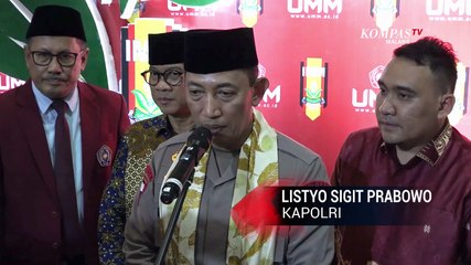 Kapolri Tutup Tanwir IMM di Malang