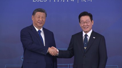 이 대통령, 시진핑과 취임 첫 정상회담..."북 대화 재개 위해 전략적 소통 강화" / YTN