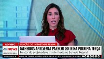 Renan Calheiros apresenta parecer do Imposto de Renda nesta terça-feira (04)