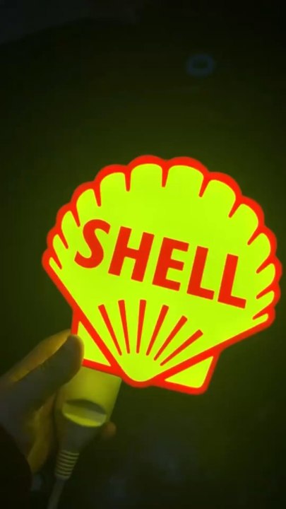 Lampe 3D Shell pas mal non ?